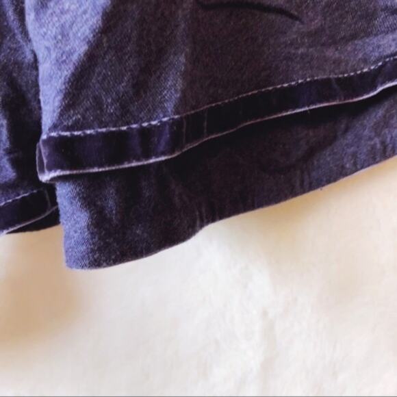 LOFT Velvet Trim Off Shoulder Bell Sleeve Top - Picture 2 of 7